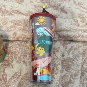 Starbucks Discovery Series California Travel Tumbler with Straw